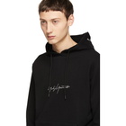 Yohji Yamamoto Black New Era Edition Logo Hoodie