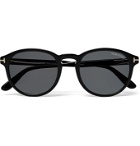 TOM FORD - Dante Round-Frame Acetate Sunglasses - Black