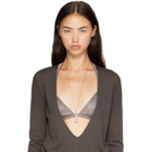 Rick Owens Sarcophagus Charm Necklace