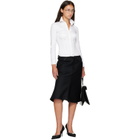 Balenciaga White Corseted Shirt