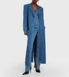 Magda Butrym Bustier denim jumpsuit