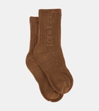 Loewe x On logo cotton-blend socks