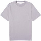 Norse Projects Men's Johannes Standard Pocket T-Shirt in Crocus Purple
