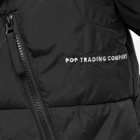 Pop Trading Company Men's Alex Puffer Jacket in Black