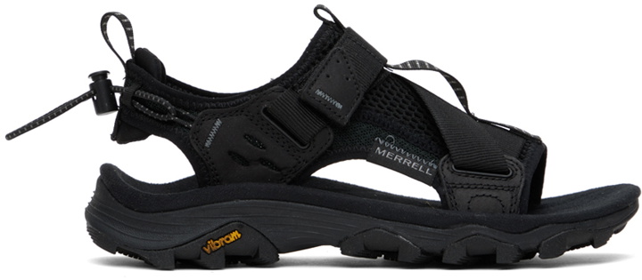 Photo: Merrell 1TRL Black Speed Fusion Convert Sandals