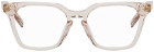 MCQ Pink Square Glasses