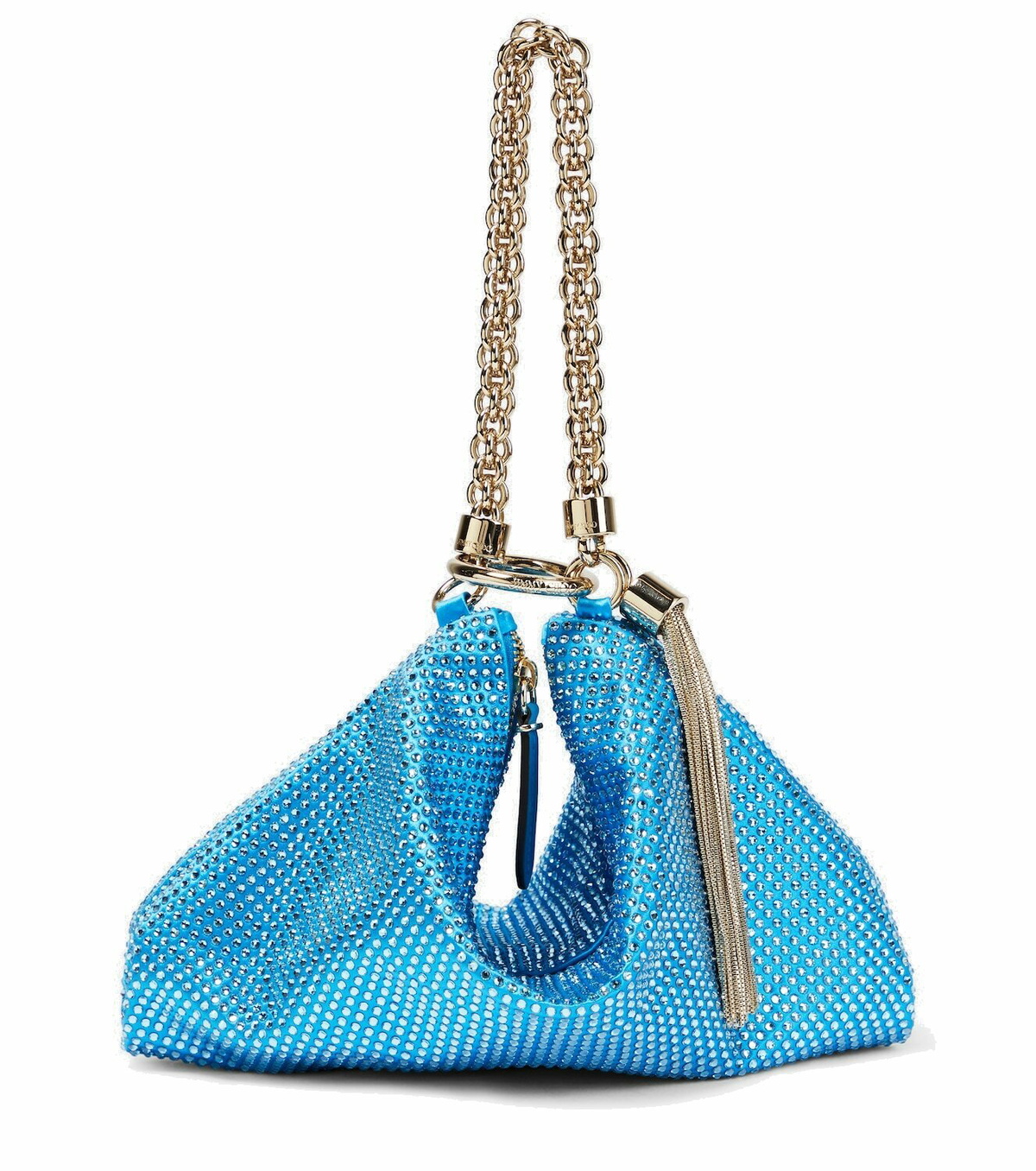 Jimmy Choo Callie crystal-embellished pouch Jimmy Choo