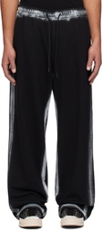 Juun.J Black Painter Dyed Sweatpants