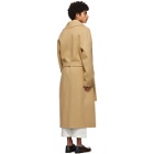 Loewe Tan Belted Cashmere Coat