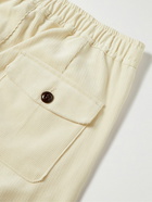 Oliver Spencer - Straight-Leg Cotton-Corduroy Trousers - Neutrals