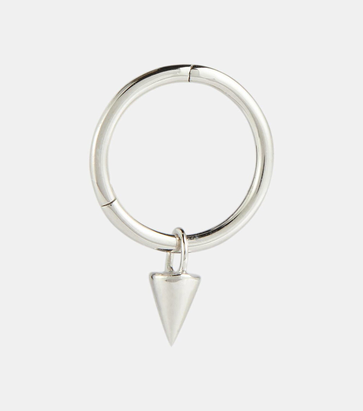 Maria Tash 14kt white gold single earring