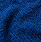 Folk - Ripple Mélange Wool-Blend Sweater - Blue