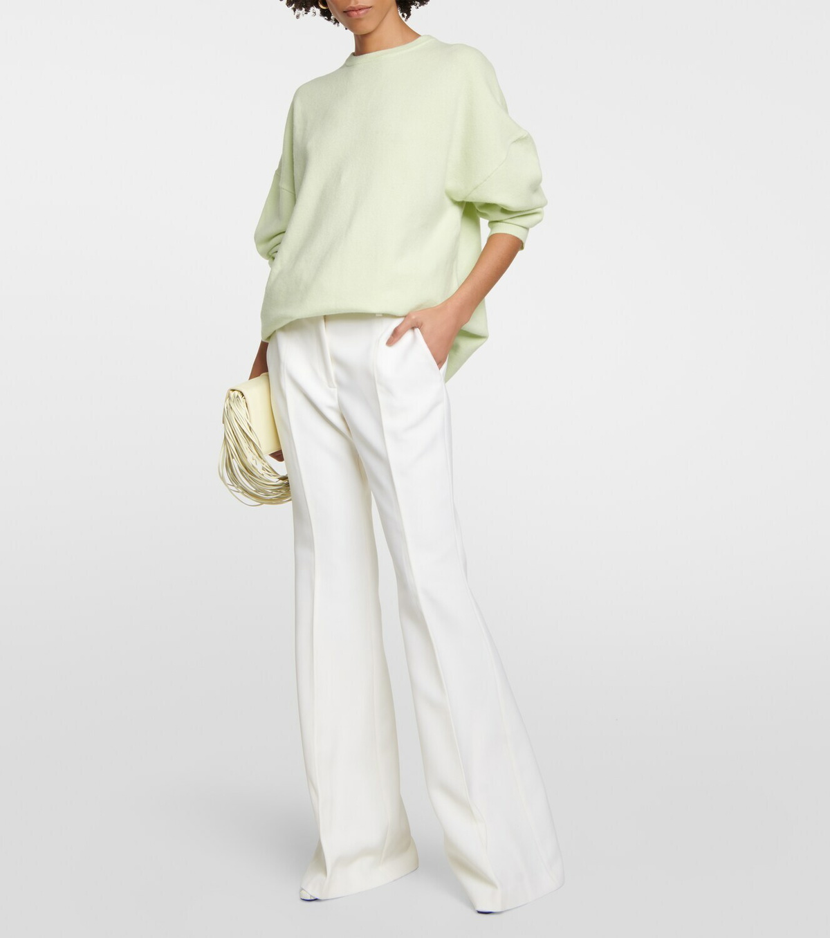 Extreme Cashmere - N°53 Crew Hop cashmere-blend sweater