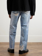 Our Legacy - Third Cut Straight-Leg Printed Jeans - Blue