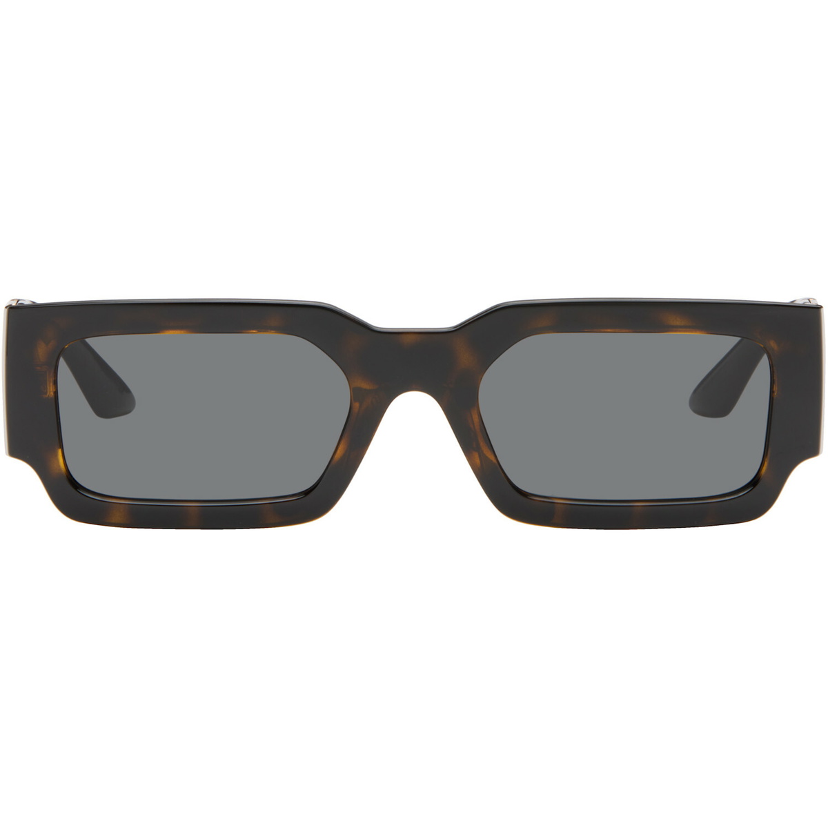 Versace Brown Greca Sunglasses