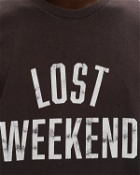 One Of These Days Lost Weekend T Shirt Black - Mens - Shortsleeves