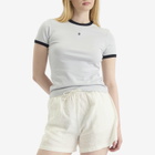 Samsøe Samsøe Women's Sabond Short Sleeve T-Shirt in Gray Dawn
