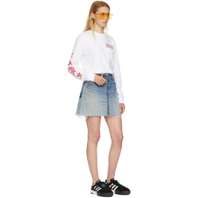 6397 White Long Sleeve New York Boy T-Shirt 6397