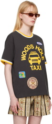 Bode Black Discount Taxi T-Shirt