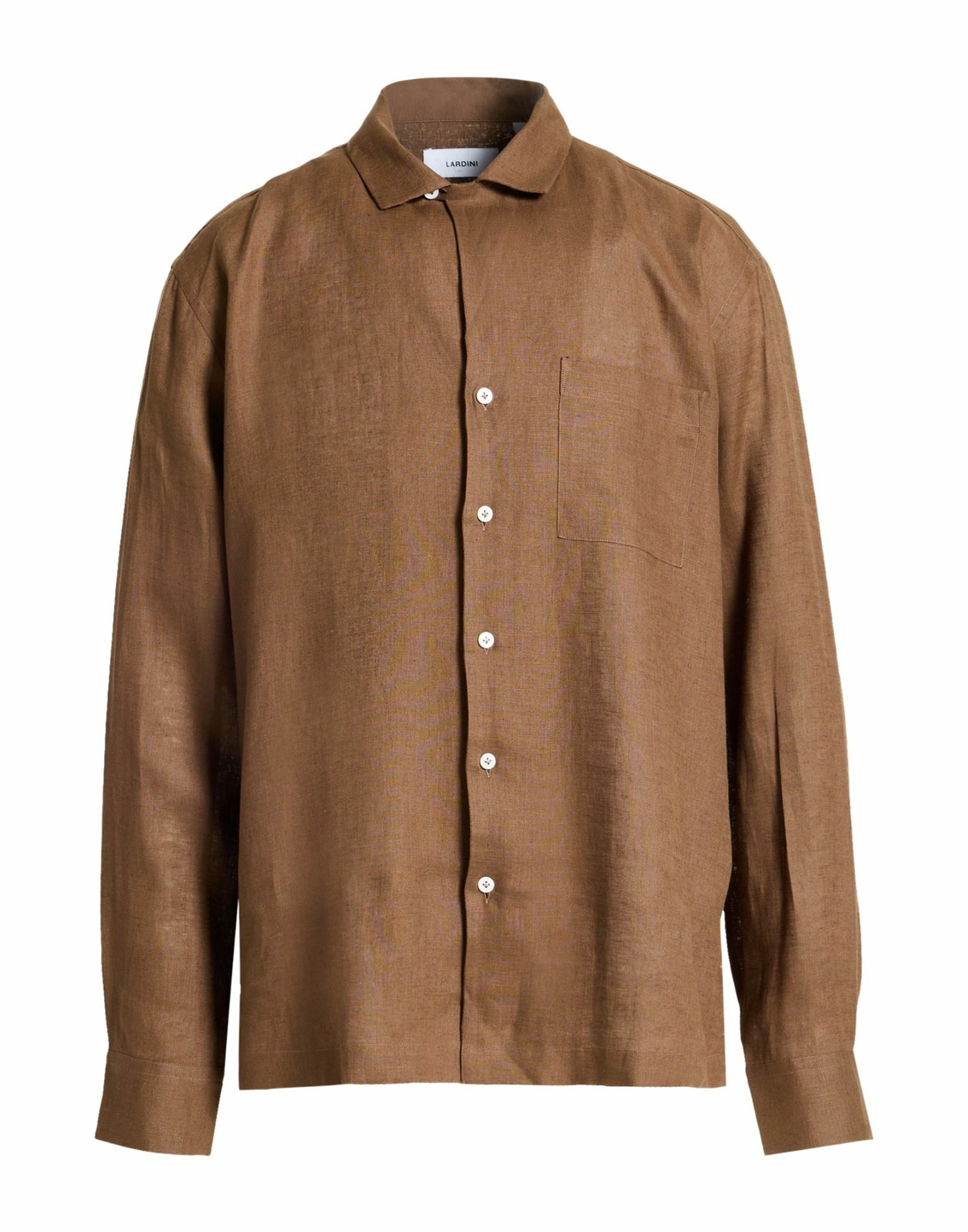 Lardini Mens Shirt in Brown