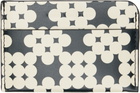 Dries Van Noten Black & Off-White Calfskin Card Holder