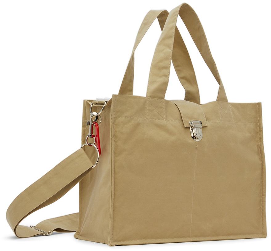 Camiel Fortgens Beige Shopper Tote Camiel Fortgens