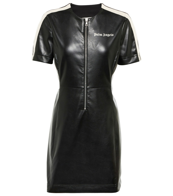 Photo: Palm Angels - Faux leather minidress