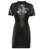 Palm Angels - Faux leather minidress
