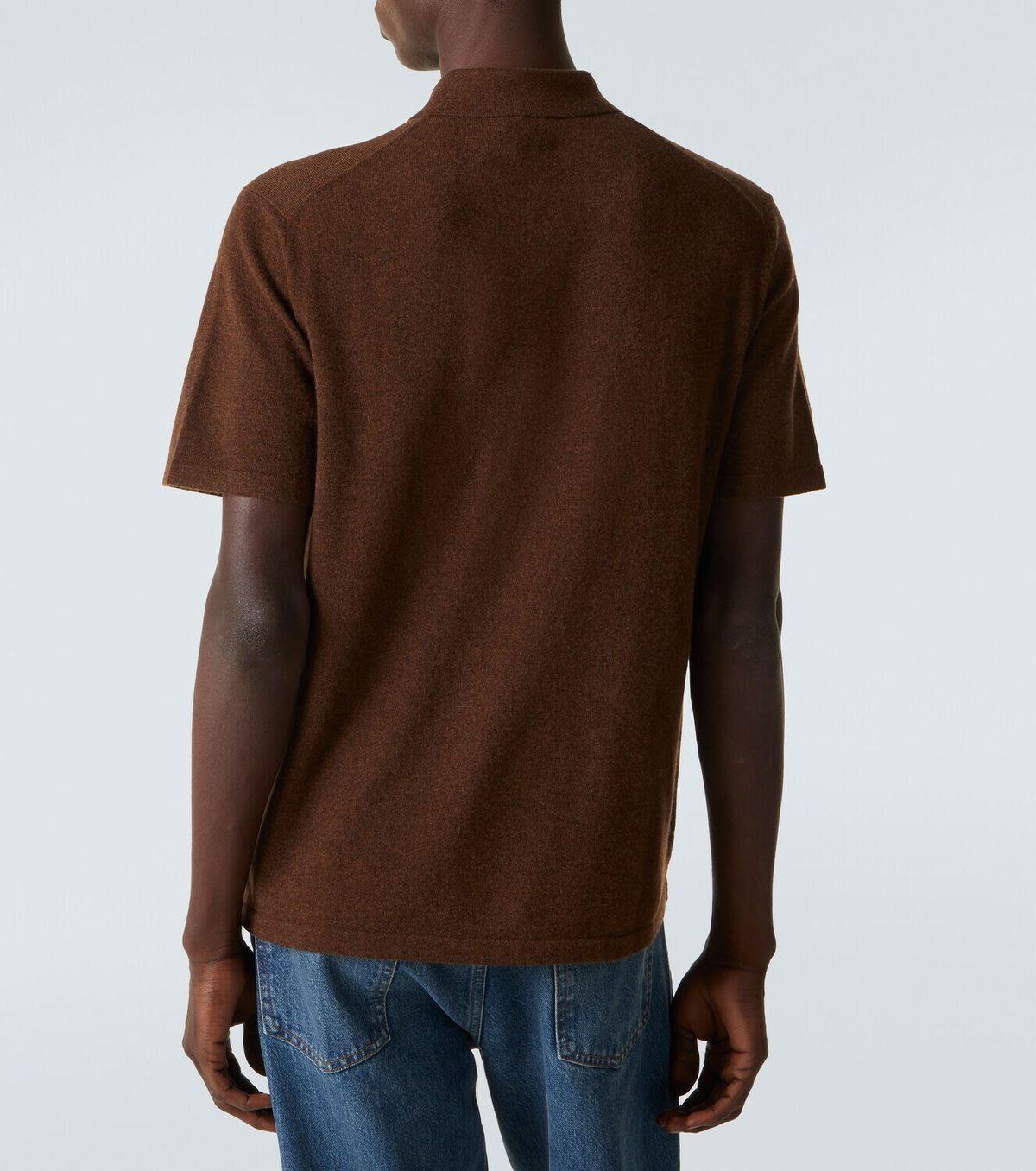 Arch4 Cashmere polo shirt