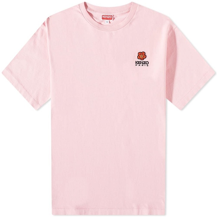 Photo: Kenzo Paris Men's Boke Flower Crest T-Shirt in Rose