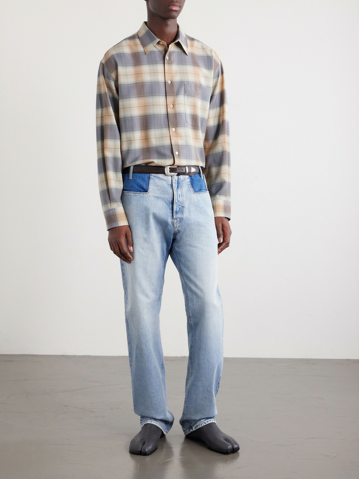 Maison Margiela - Waistless Straight-Leg Jeans - Blue