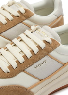 Axel Arigato Genesis Neo Panelled Mesh-knit Sneakers Beige