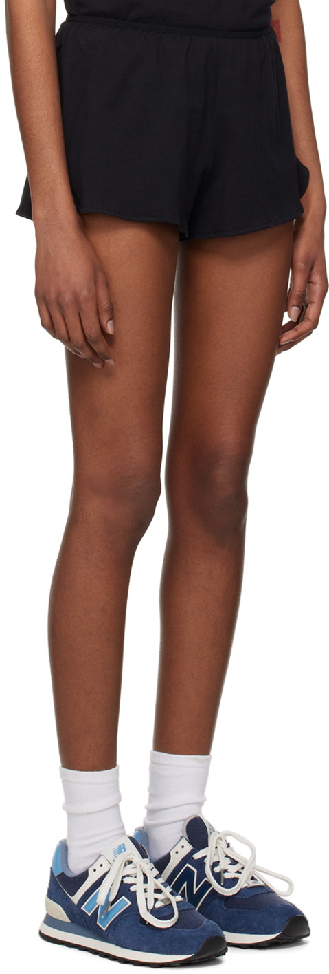 Sunspel Black Loose Cut Shorts