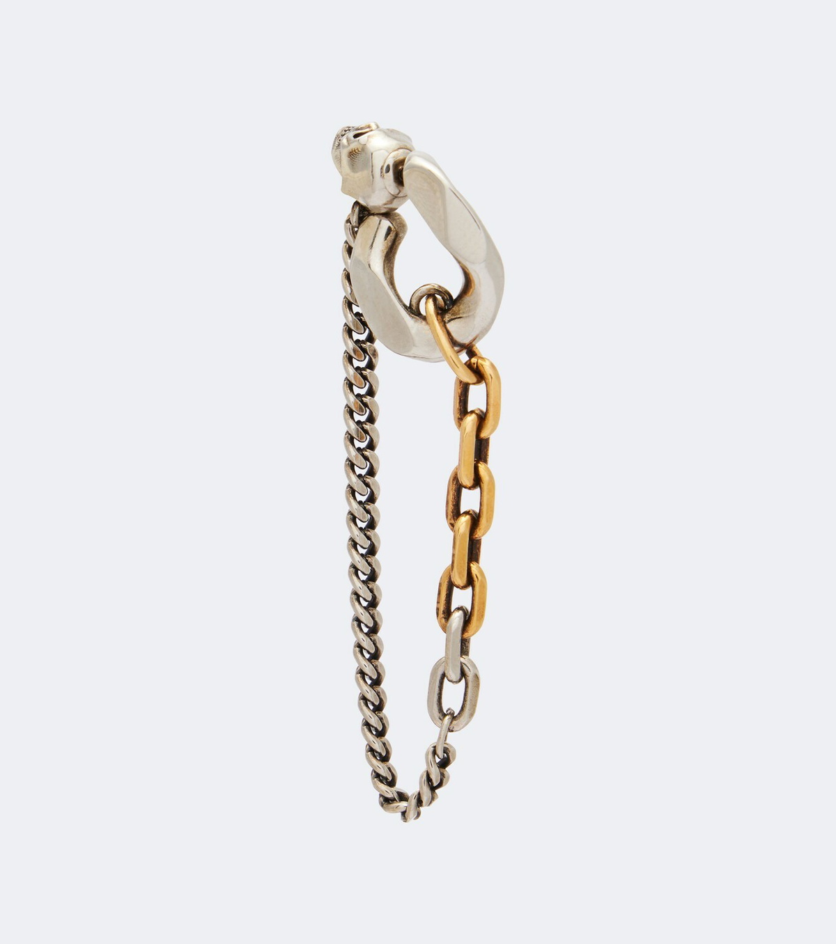 McQueen Dual Chain earrings