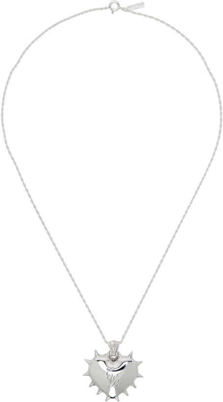 Photo: Ernest W. Baker Studded Heart Necklace