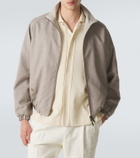 Stòffa Reversible wool bomber jacket