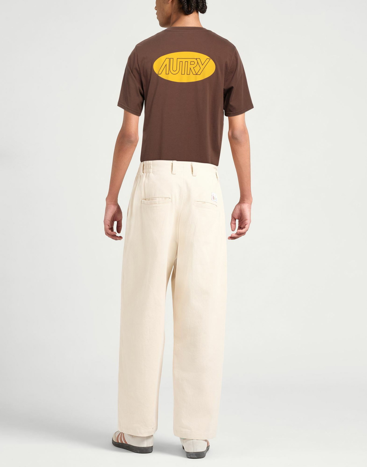 Autry Mens T-shirt in Brown
