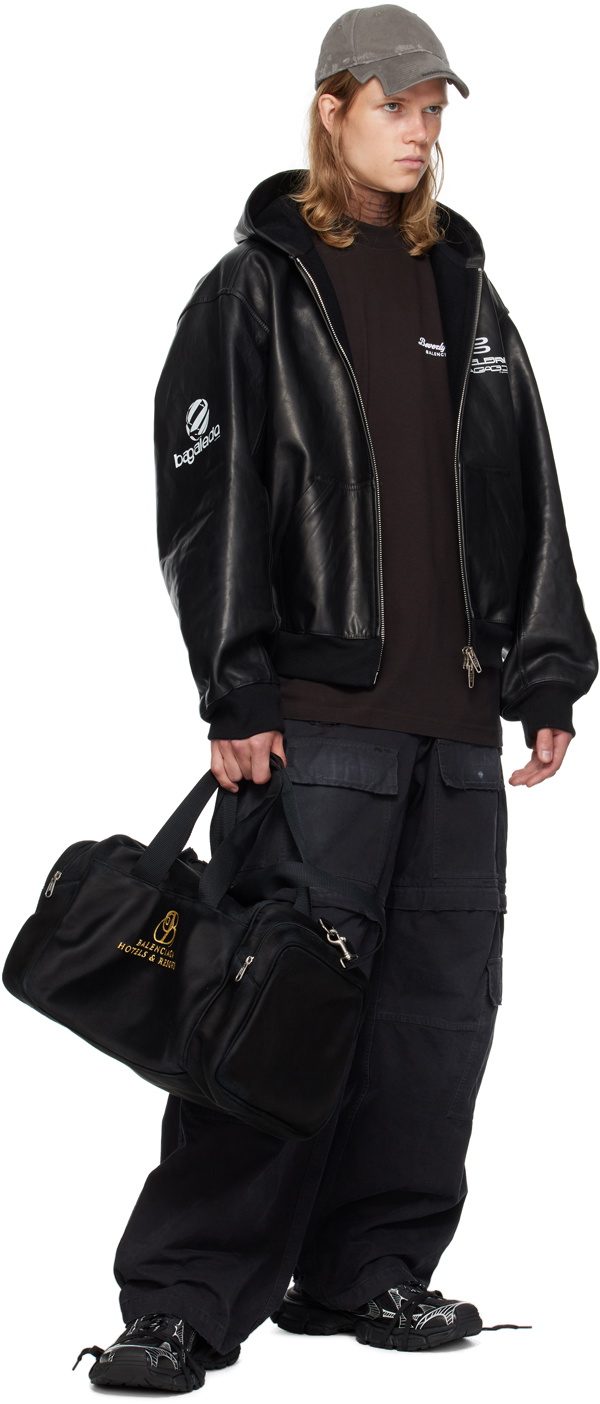 【関税込み】Balenciaga ブラック Beverly Hills Tシャツ Black 'Beverly Hills' T-Shirt by Balenciaga on Sale