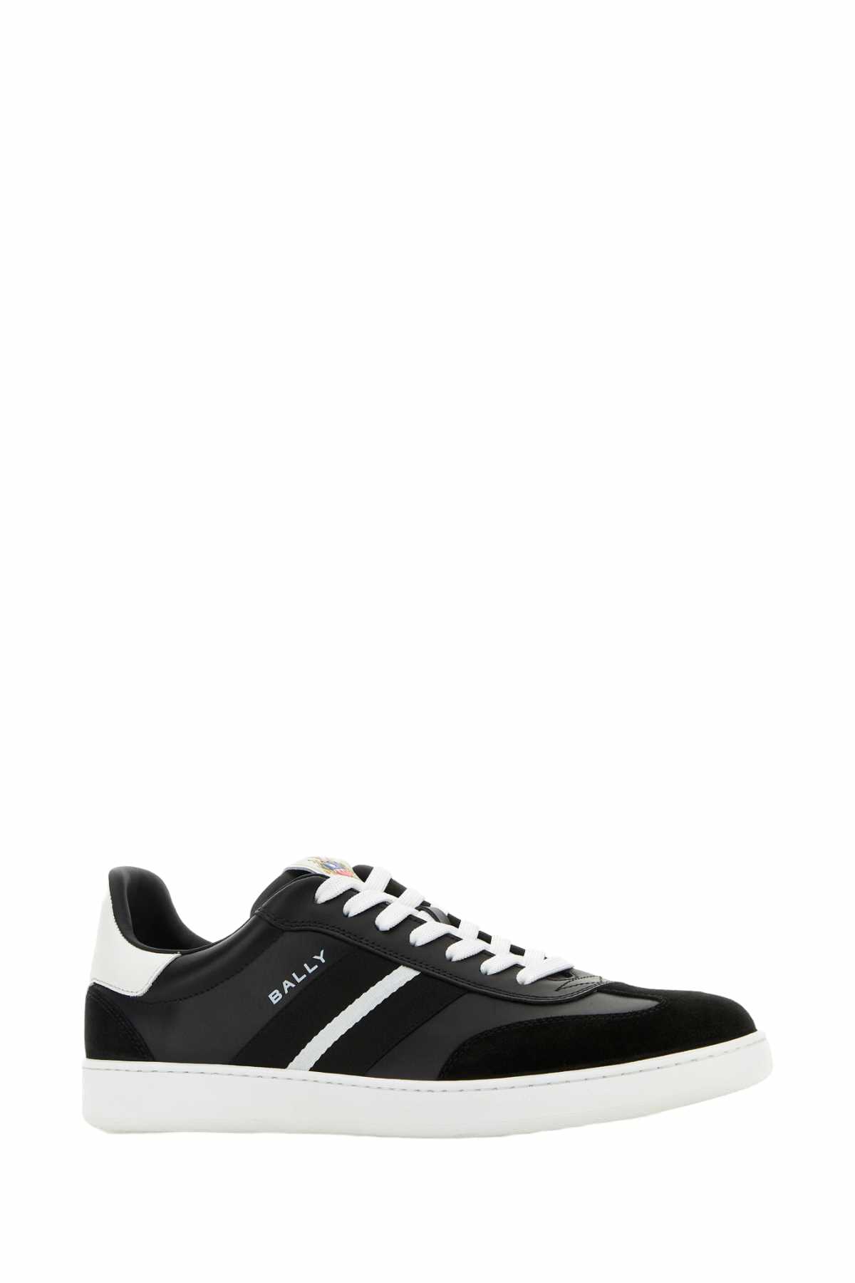 Bally Black Leather Roget Sneakers