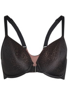 Wacoal Back Appeal Embroidered Underwired bra Black