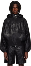 pet-tree-kor Black Tension Hood Jacket