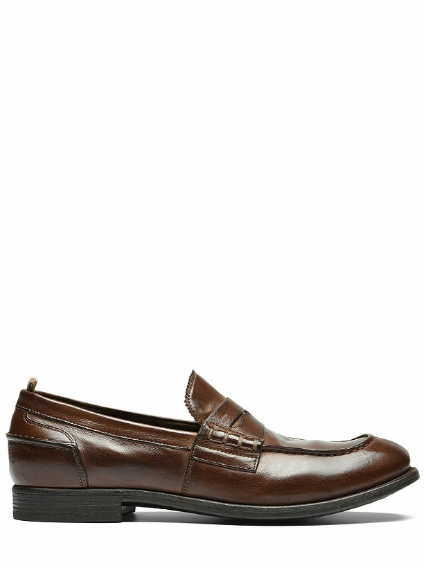 Photo: OFFICINE CREATIVE Chronicle Leather Loafers