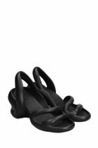 Camper Kobarah Sandals In Black Rubber/plasic