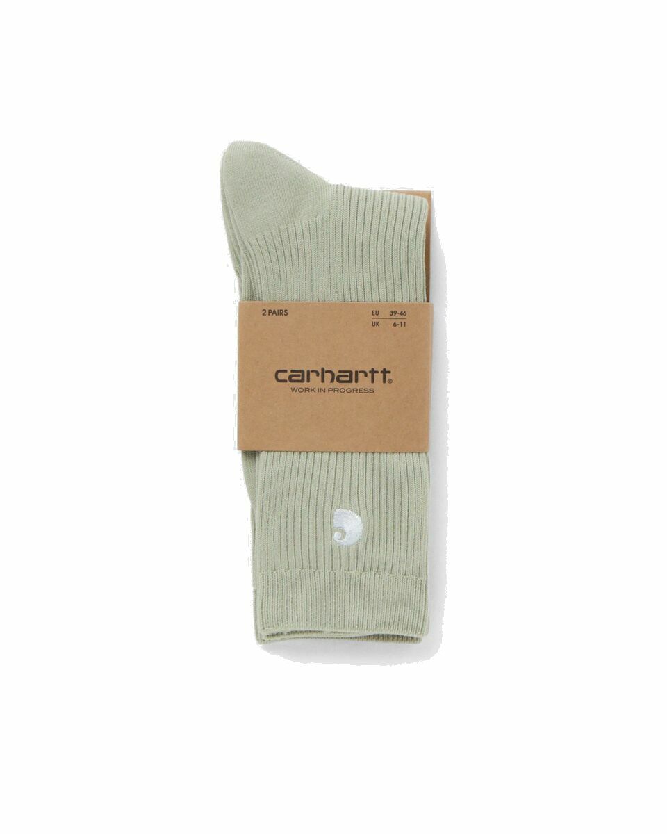 Photo: Carhartt Wip Madison Pack Socks Green - Mens - Socks