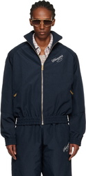 WILLY CHAVARRIA Navy Ruff Rider Track Jacket