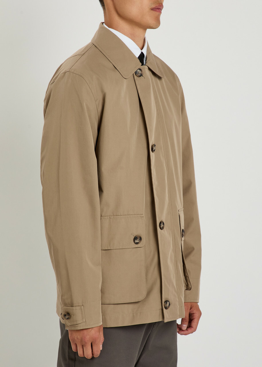 Gant Cotton-blend Barn Jacket Beige