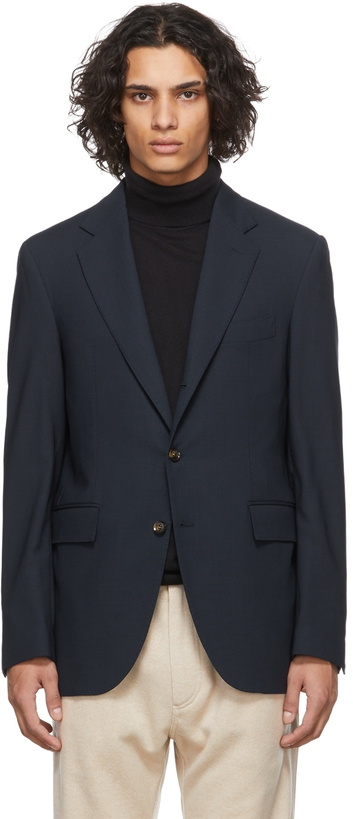 Photo: Loro Piana Navy Madrid Sartorial Jacket