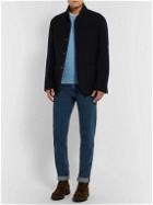 Anderson & Sheppard - Cable-Knit Cashmere Sweater - Blue