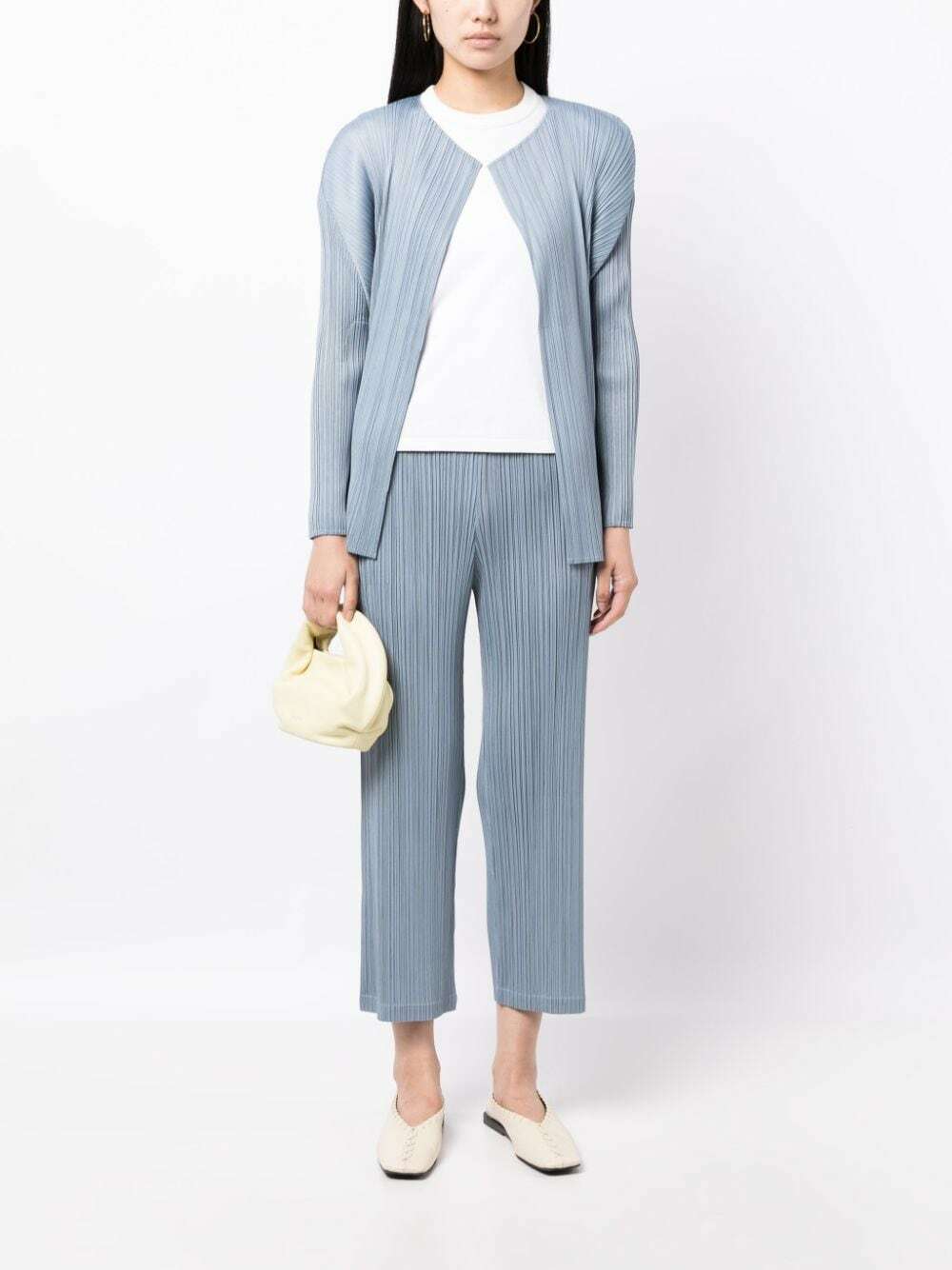 PLEATS PLEASE ISSEY MIYAKE - Pleated Open Cardigan Pleats