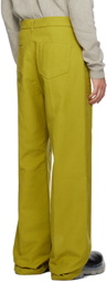 Rick Owens Yellow Geth Jeans